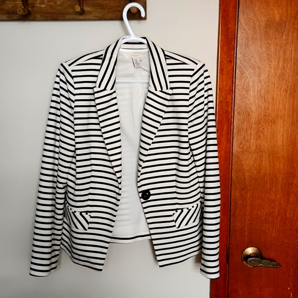 Stripped blazer